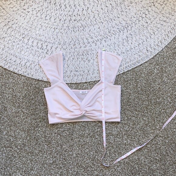 Garage - Chalk Pink - Twist Front Top - S - Picture 2 of 4